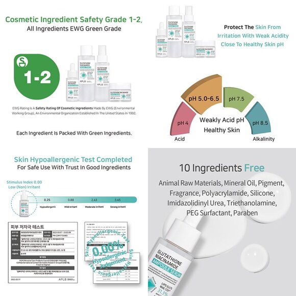 APLB Glutathione Niacinamide Ampoule Serum | LIPO GLUTA NIAC CEN 31.3% 1.35 FL - Picture 7 of 9